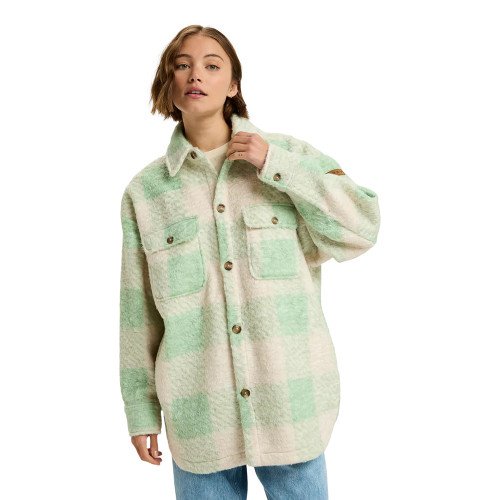 Roxy Γυναικείο πουκάμισο Over And Above - Check Plaid Polar Fleece Shirt Jacket